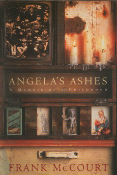 Book cover Angela\'s Ashes by Frank McCourt