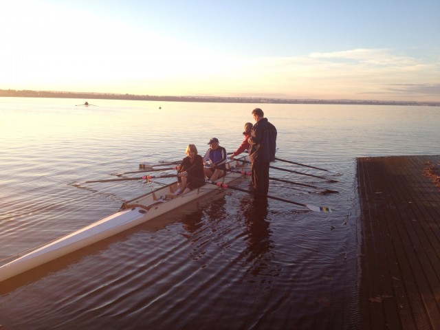 Launching the quad